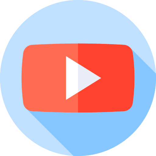 Youtube video logo video player icon