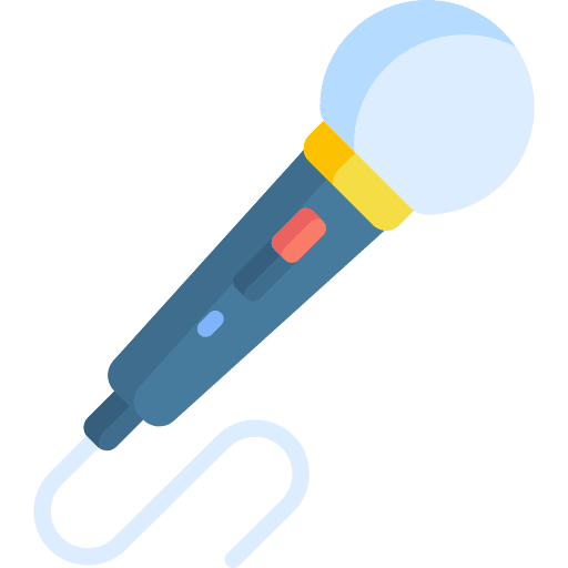 Microphone recording microphone music icon