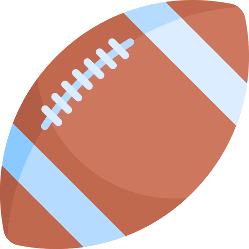 Rugby ball hobbies and free time ball sports and competition icon