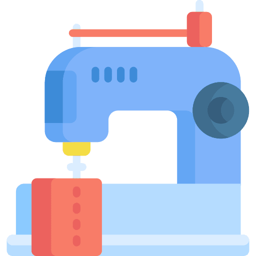 Sewing machine tailoring hobbies and free time electronics icon Sewing machine tailoring hobbies and free time electronics icon