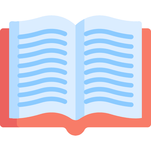 Study open book library education icon