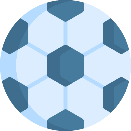 Football ball sports mega ball hobbies and free time icon Football ball sports mega ball hobbies and free time icon