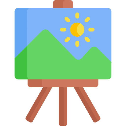 Painting painting education artistic icon Painting painting education artistic icon