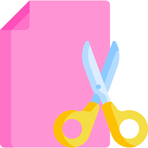 Scissors cut handcraft symbol icon Scissors cut handcraft symbol icon