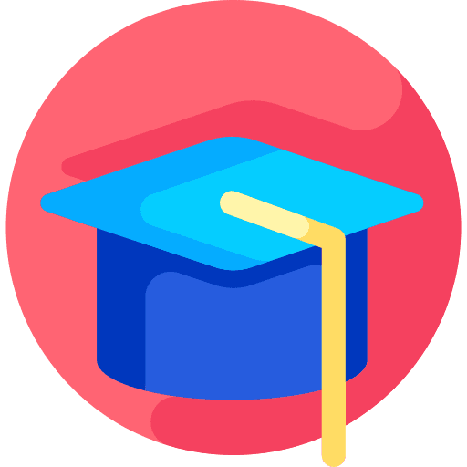 Mortarboard university mortarboard graduate icon