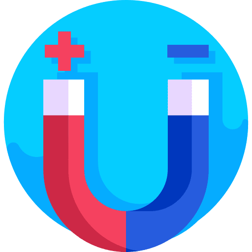 Magnet magnet education magnetic icon