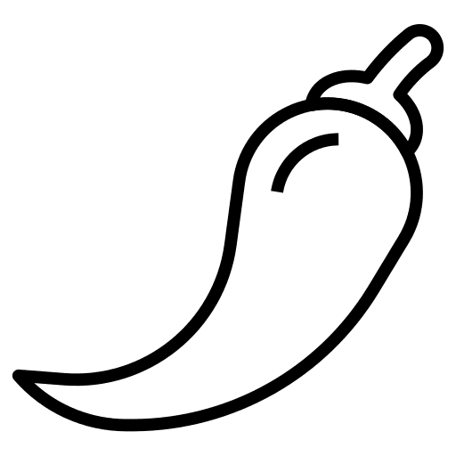 Chili pepper pepper food and restaurant chili pepper icon