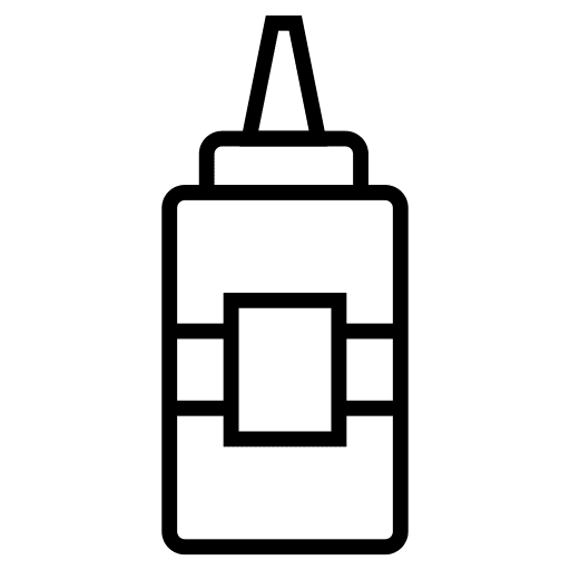 Sauce bottle bottle sauce food and restaurant icon