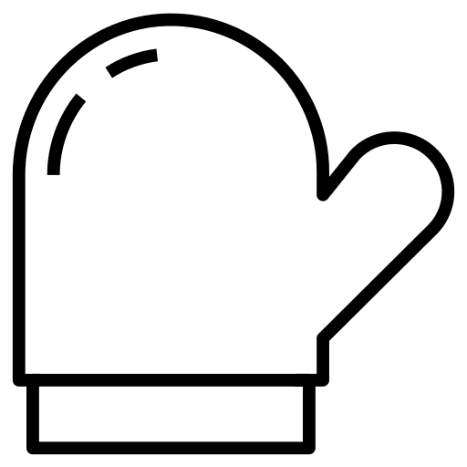 Glove chef kitchen food and restaurant icon