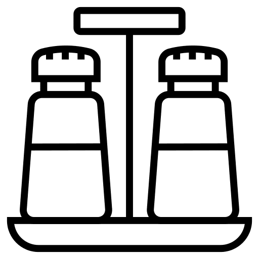 Salt and pepper pepper salt and pepper salt icon