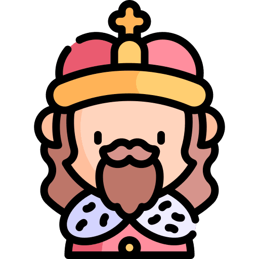 King kingdom monarchy avatar icon
