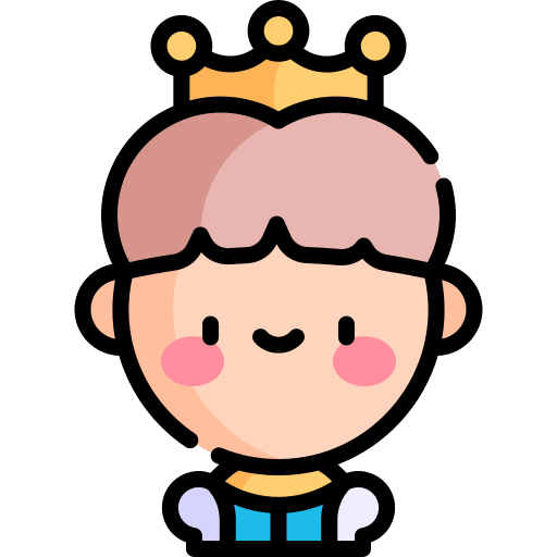 Prince king man people icon