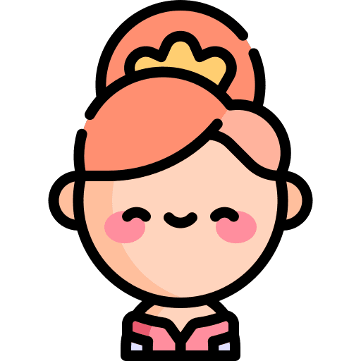 Princess woman costume queen icon