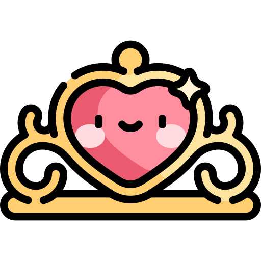 Tiara miscellaneous crown headdress icon