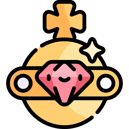 Insignia cross royal honor icon