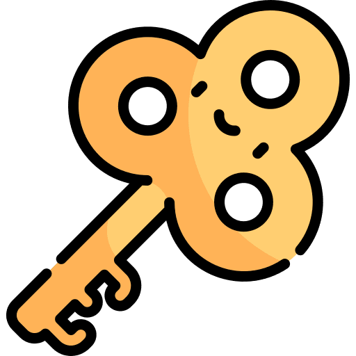 Key miscellaneous passkey access icon
