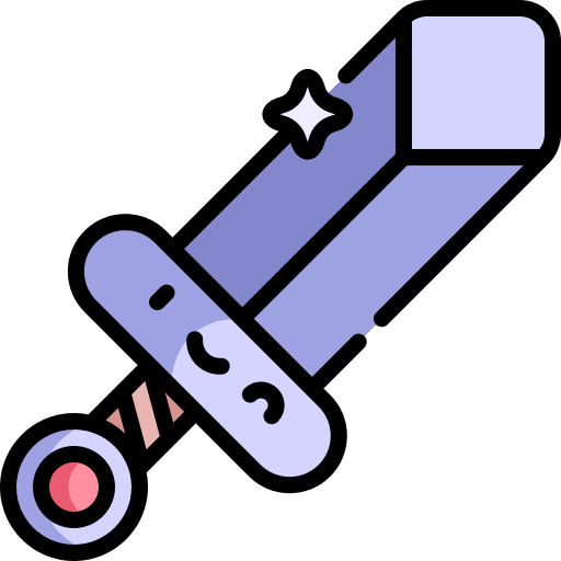 Sword blade weapons miscellaneous icon