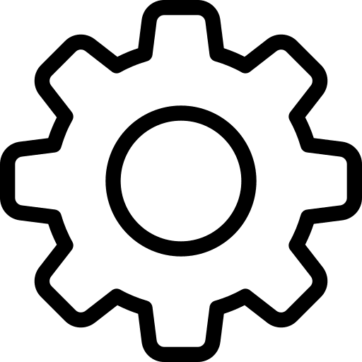Settings tools settings metal gear icon