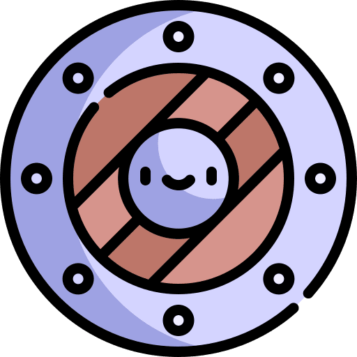 Shield fight security shield icon