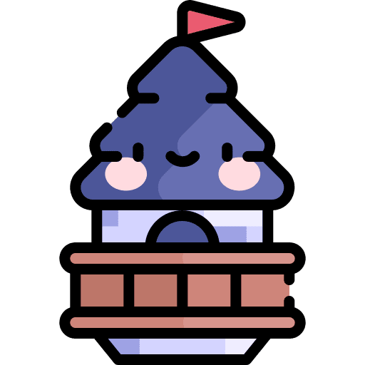 Tower architecture and city cultures fortress icon