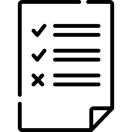 Procedure file paper submission icon