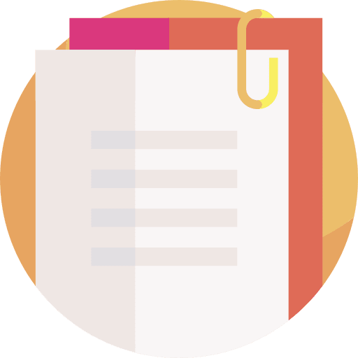 File file files and folders paper clip icon