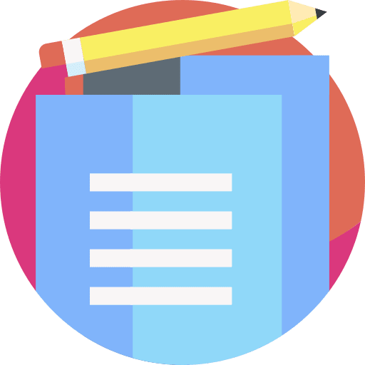 File paper text lines document icon