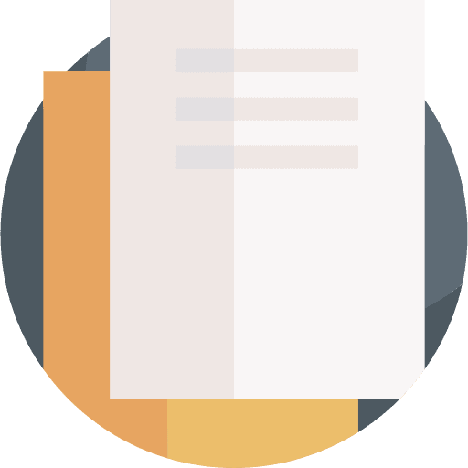 File text lines files and folders format icon