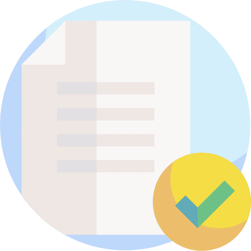 File text lines format data icon