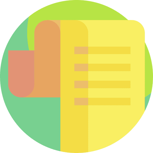 Letter message document text lines icon