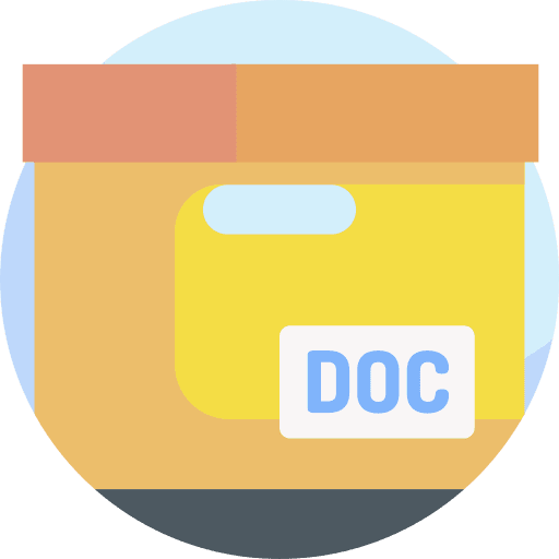 Box box files and folders document icon