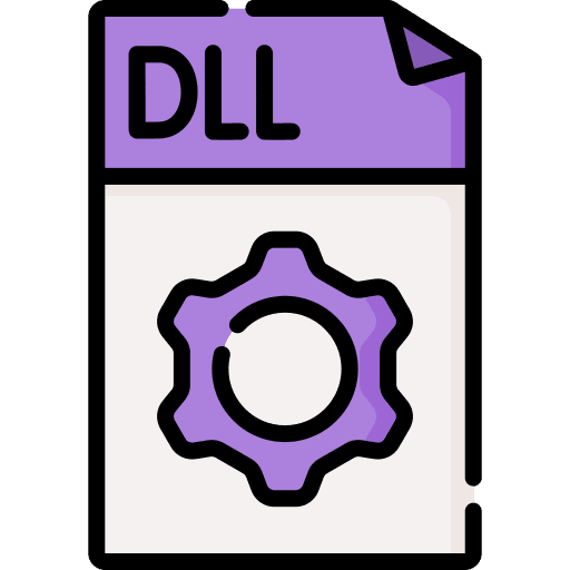 Dll document dll format icon