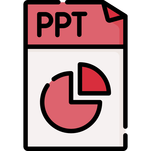 Ppt format files and folders file icon