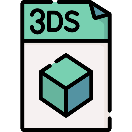 3ds 3ds files and folders format icon