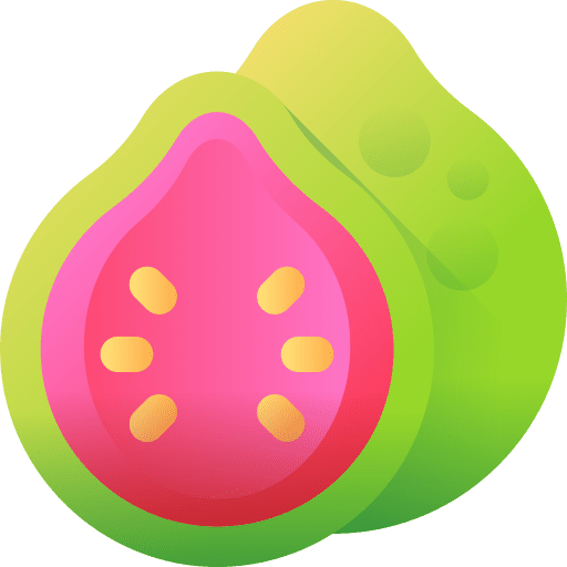 Guava food organic vegetarian icon