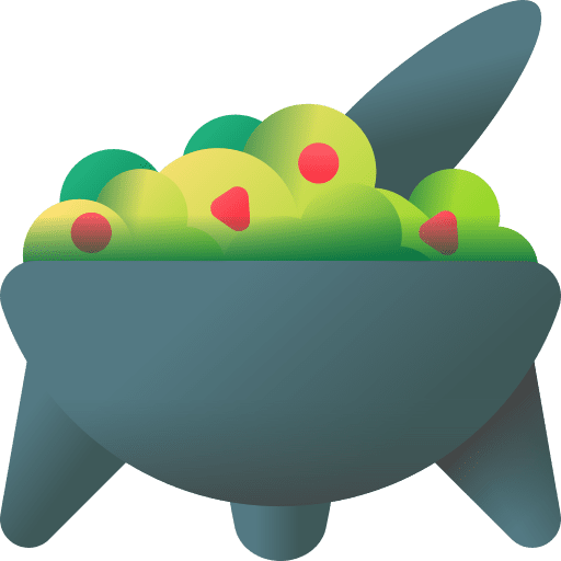 Molcajete mexico stone food and restaurant icon