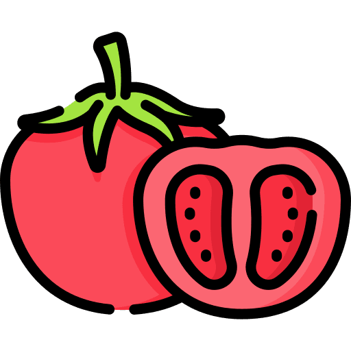 Tomato healthy food tomato food and restaurant icon