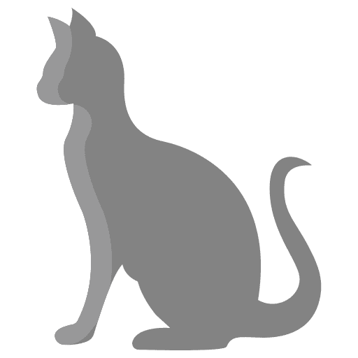 Cat pet mammal wildlife icon