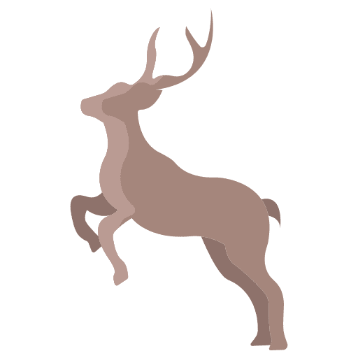 Deer animal kingdom mammal wildlife icon