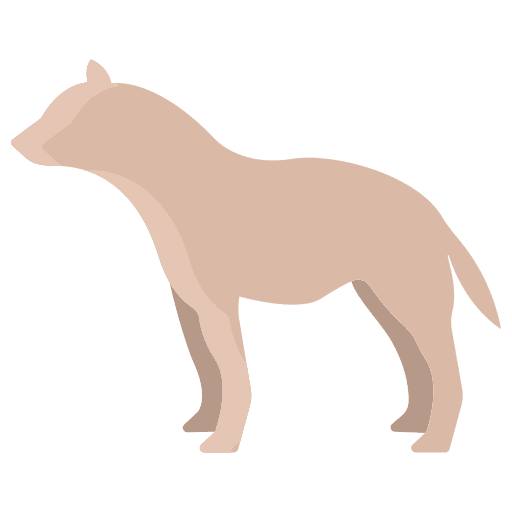 Hyena animals hyena africa icon