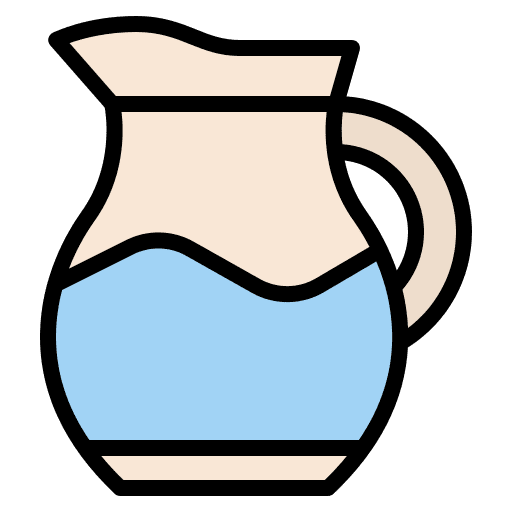 Water jar water kitchenware cooking icon