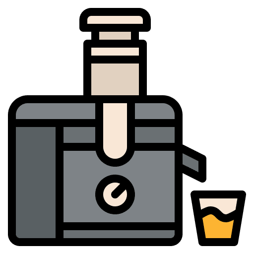 Juicer restaurant kitchen food and restaurant icon Juicer restaurant kitchen food and restaurant icon