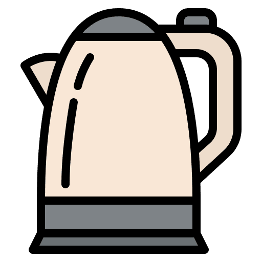 Kettle kitchen tool boil water icon Kettle kitchen tool boil water icon