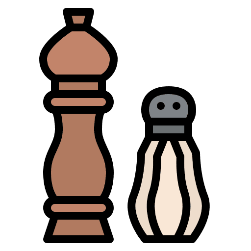 Salt shaker kitchen utensils shaker cooking icon Salt shaker kitchen utensils shaker cooking icon