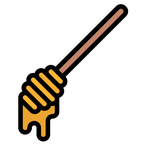 Honey dipper honey honey dipper food and restaurant icon Honey dipper honey honey dipper food and restaurant icon
