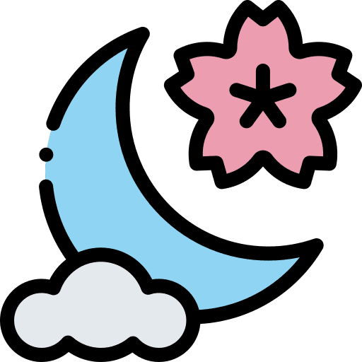 Sakura cultures japanese festival icon