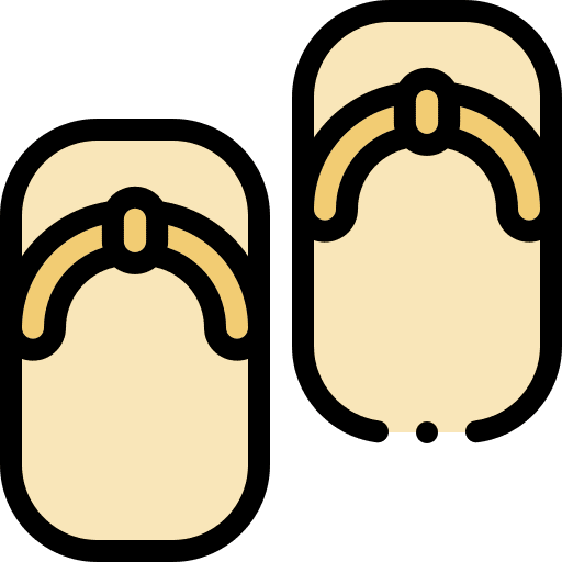 Geta fashion cultures sandal icon