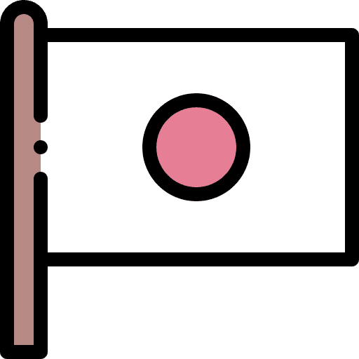 Japan nation asia flags icon