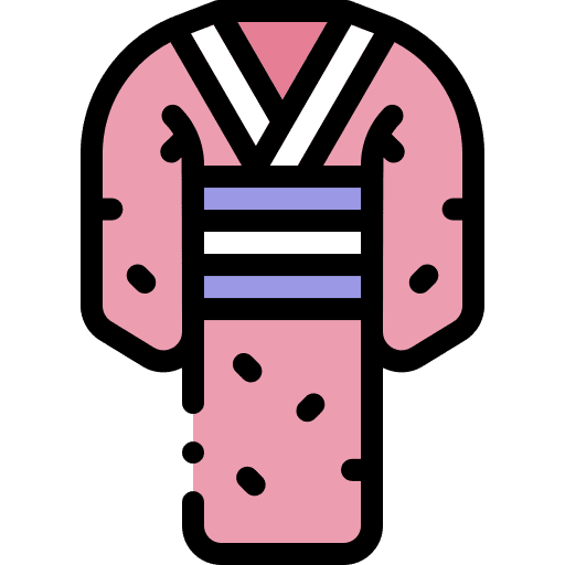 Kimono fashion judo oriental icon