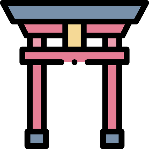 Torii landmark architecture and city asia icon